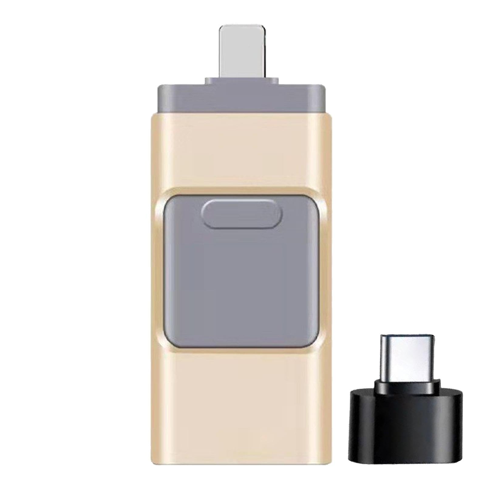 Telefon-Backup-Laufwerk, Backup-Stick für Computer | Fotospeicher-Flash-Laufwerk,Wiederverwendbares Metall-Design-Dokument-Informations-Backup-Laufwerk für Handy, Laptop