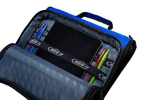 Image of Case-it Universal 2-Inch 3-Ring Zipper Binder, Holds 13 Inch Laptop, Neon Green (LT-007-NeoGrn)