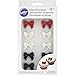 Wilton 710-2217 Icing Decoration, Royal Polka Dot Bows