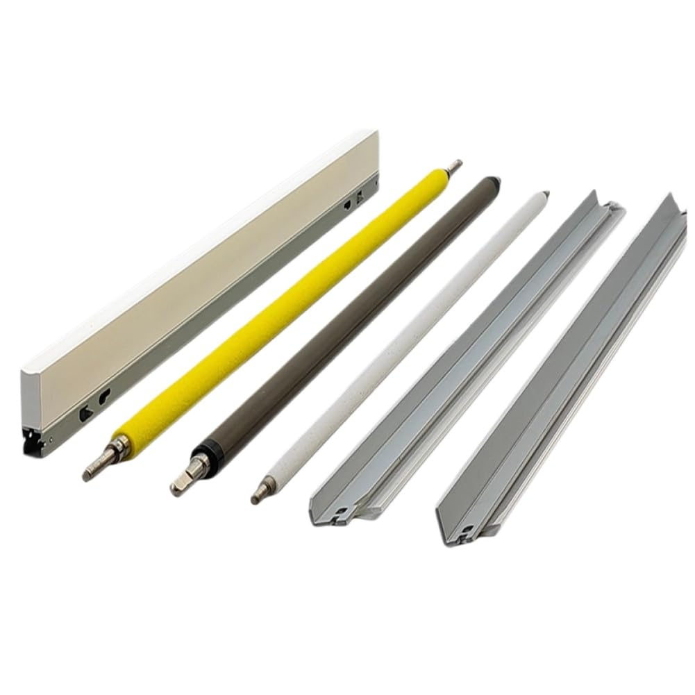 Rodillo de Carga de Rodillo de Cera, Barra lubricante de Tambor, Rodillo de Esponja Compatible con MP C8002 C6502 C5110 C5100, Limpieza de Tambor PCR