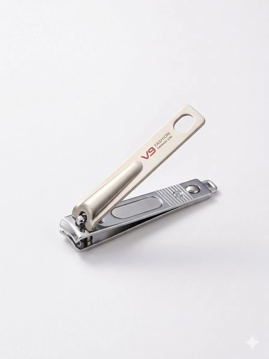 V9 Box Large Nail Clippers for Men & Women | Stainless Steel Heavy Duty Nail Cutter for Thick Toenails | Eagle Beak Curved Blade | Anti-Slip Grip | Built-in Nail File-picture-14