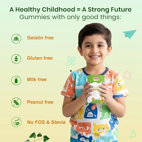 Image of BabyOrgano Nutriverse Eye Care Gummies for Kids (2-15 Years) - Sharper Vision and Healthy Eyes with Natural Ingredients - (Eye care gummies + immunity gummies)