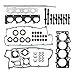 Vincos Cylinder Head Gasket Set with Head Bolts HS26181PT-1 Compatible with Tucson Spectra5 2005 2006 2007 Tiburon 03-07 Spectra 04 05 06 07 2.0L L4 1975cc
