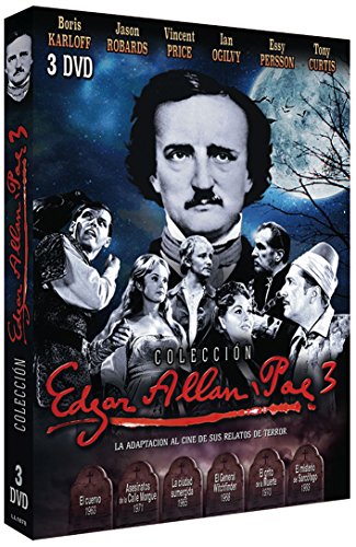 Edgar Allan Poe Region 2 coffret DVD films culte de terreur