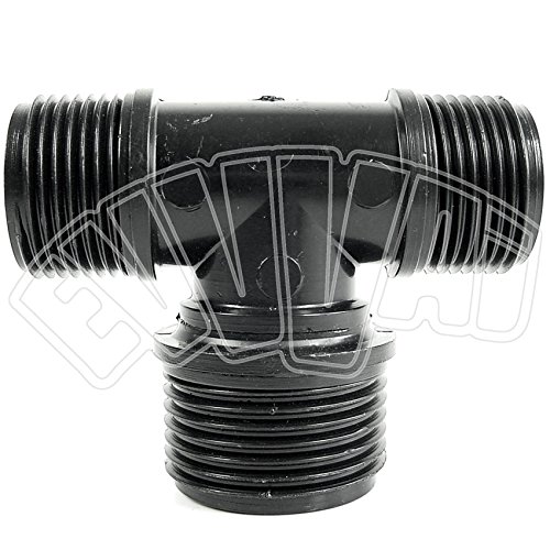 '1 x 1 x 1 – T – 90 ° Raccord Tee fileté mâle d'arrosage jardin