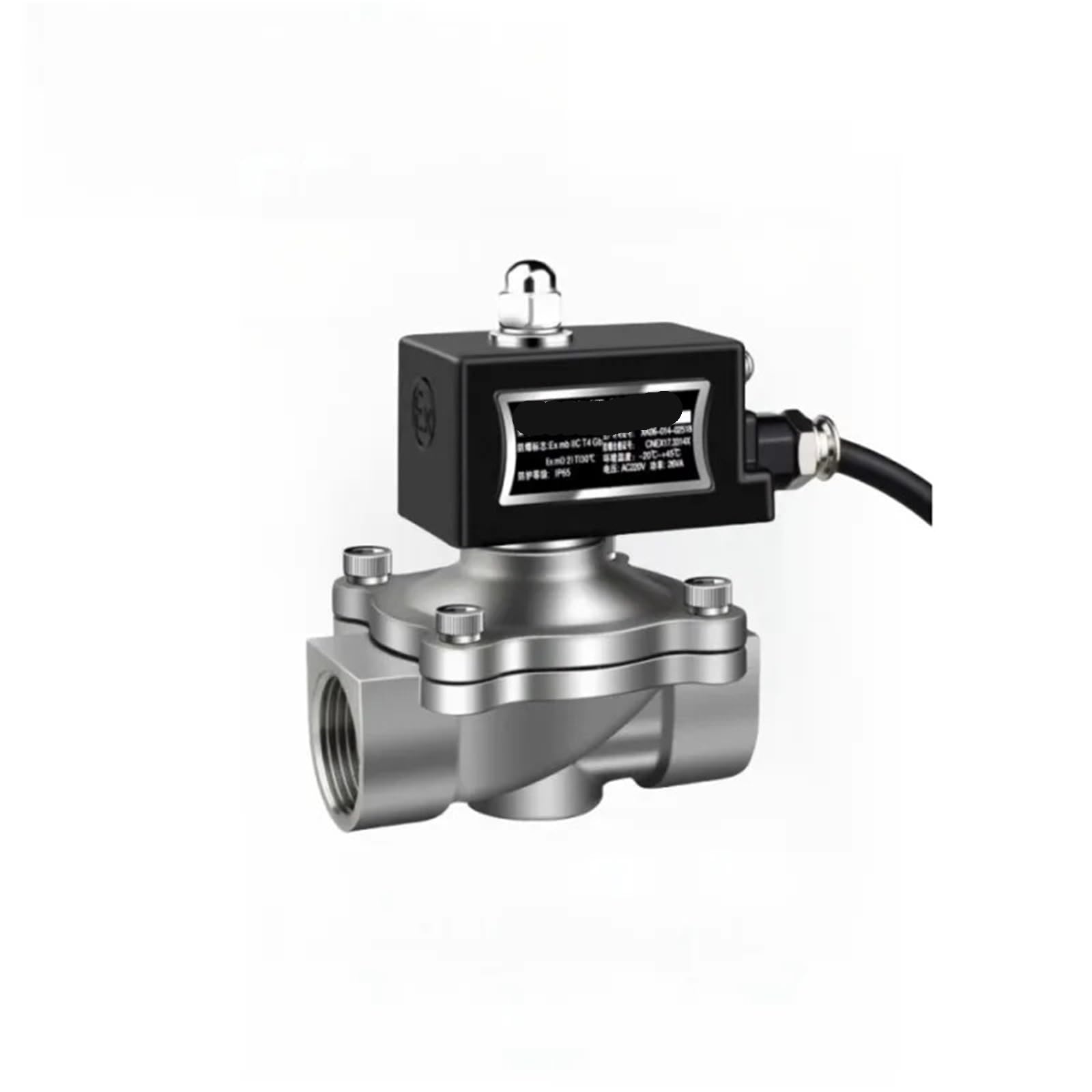 Razajrvbo Dn20 Ac220v Normally Closed Stainless Steel Solenoid Valve(Dn20 Ac220v)