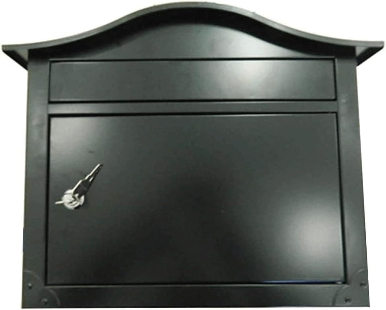 Boîte aux lettres portable et murale en acier galvanisé de grande capacité