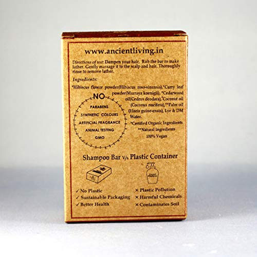 Image of Ancient Living Hibiscus Shampoo Bar - 100 G (2 pieces)