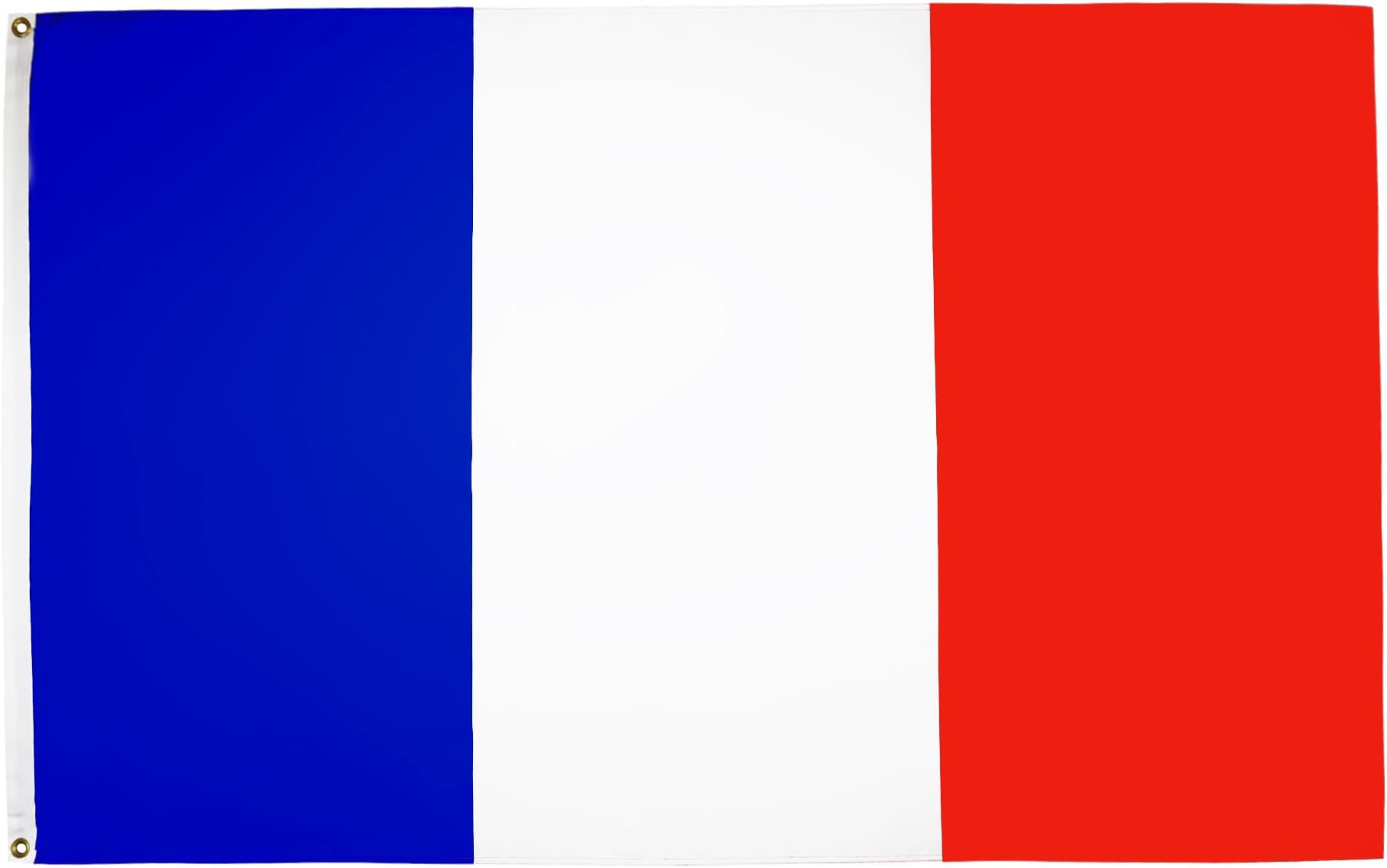 France Flag 3' x 5' - French flags 90 x 150 cm - Banner 3x5 ft Light polyester