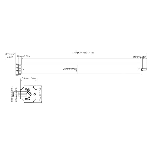 Miniatura 3 de Persianas enrollables inteligentes con aplicación de control de voz, persianas inteligentes de 0.984 in, 5 V, 900 mA, con aplicación de control de