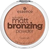 Bronzer & Highlighter essence - Bronzer - sun club matt bronzing powder - 02 sunny