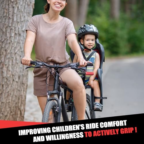 Mango trasero para bicicleta con estructura robusta para transporte infantil 8