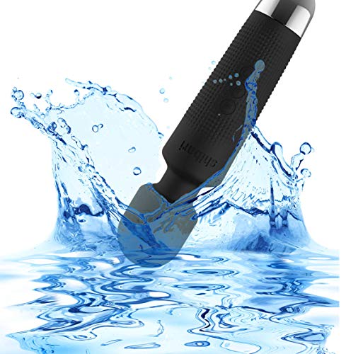 Shibari Mini Halo Powerful Handheld Rechargeable Massager Wireless Waterproof Wand Perfect For Arms Neck Legs Back Spine Hands Pain Muscle Stress Relaxing (Black) #TOP7