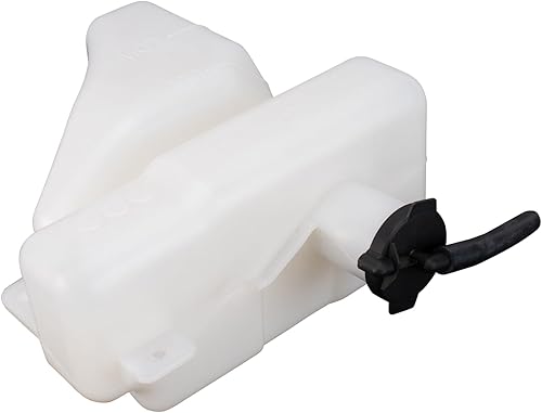 Vista 234 de TRQ Botella de desbordamiento del tanque de expansión del depósito de refrigerante del radiador compatible con Porsche Macan 2015-2018