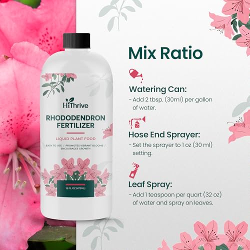 Fertilizante Líquido para Rododendros 16oz HiThrive miniatura 6
