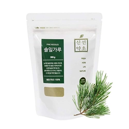 K-Herb Aguja de pino coreano en polvo  3.53 oz  1 paquete, 100% puro natural, listo para comer,