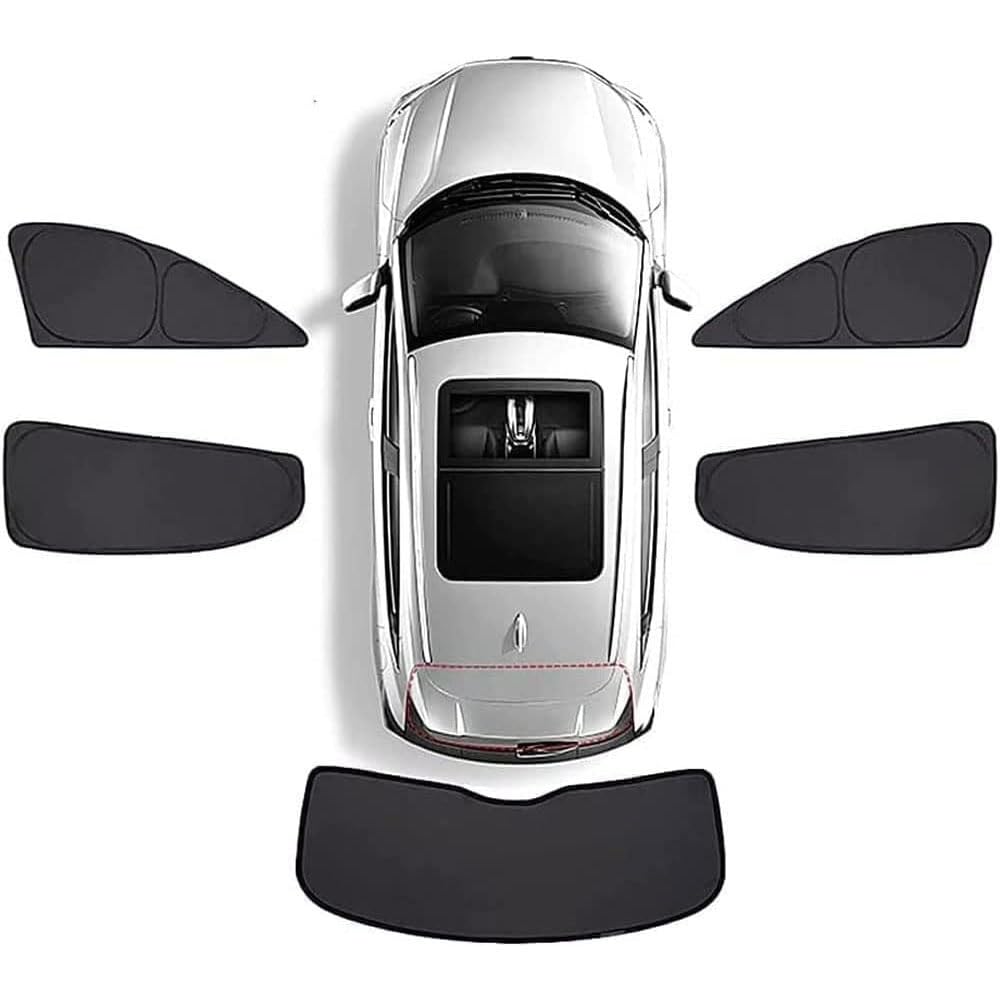 Parasol Parabrisas Coche para C4 Grand Picasso 2013-2018, Auto Anti UV Sunshade Parasoles Ventanas Cortinas Cortina ProteccióN Privacidad Accesorio,5pcs