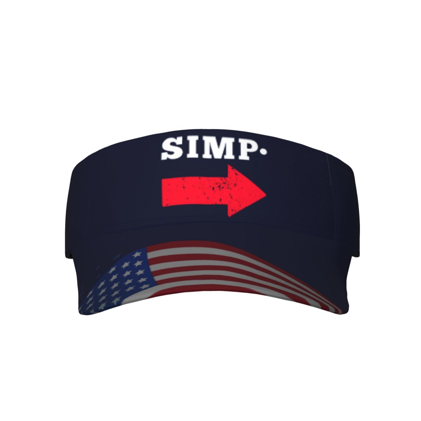 RqwaaedSimp Visor Cap Adjustable Uv Protection Sun Visor Hats Empty Top Baseball Hat for Women and Men Black