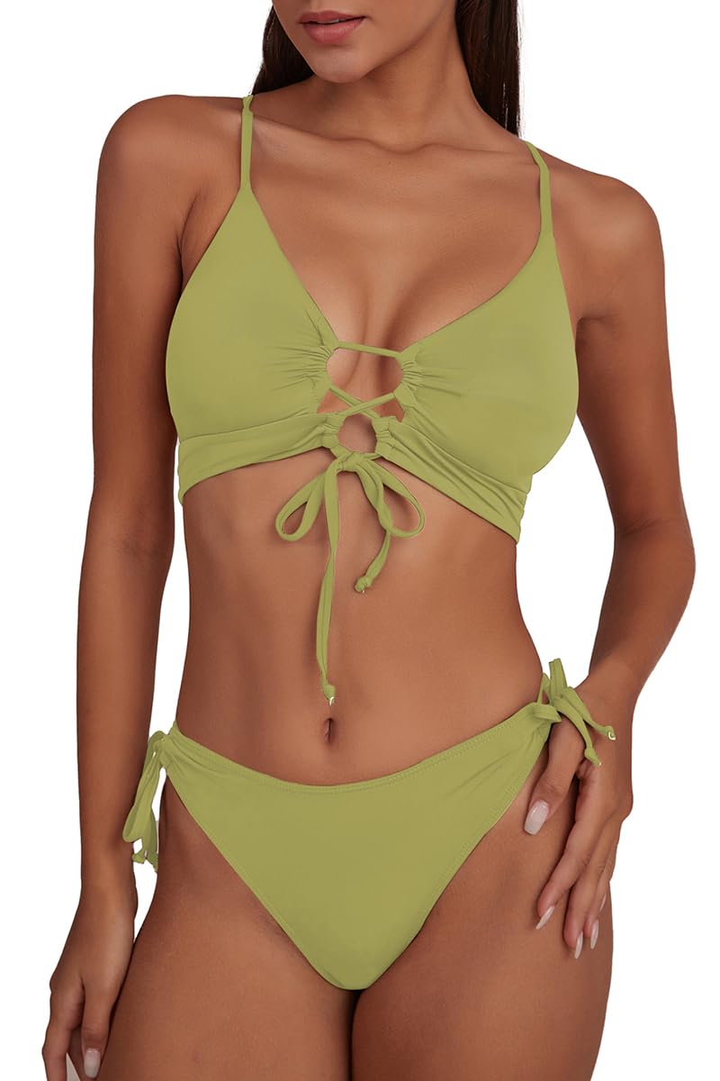 CHYRII Womens Sexy Cutout Bikini Sets