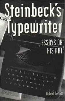 Hardcover Steinbeck's Typewriter: Essays on His Art Book