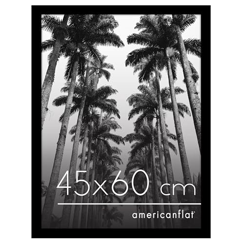Americanflat Cornice 45x60 cm Nera - Cornice Foto 60x45 cm