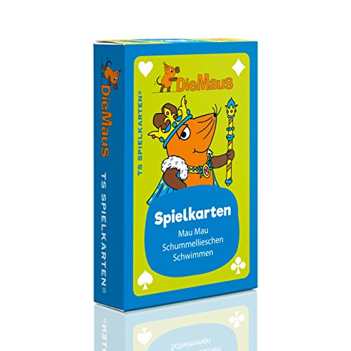 Die Maus Kinderspielkarten - Mau Mau, Schummellieschen uvm. Sendung mit der Maus, DieMaus WDR, Kartenspiel für Kinder