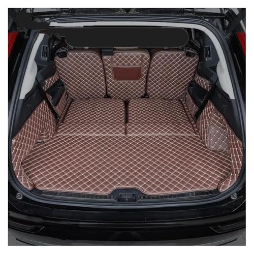 Tapis de coffre marron pour Volvo XC90 idéal pour les sorties outdoor en famille