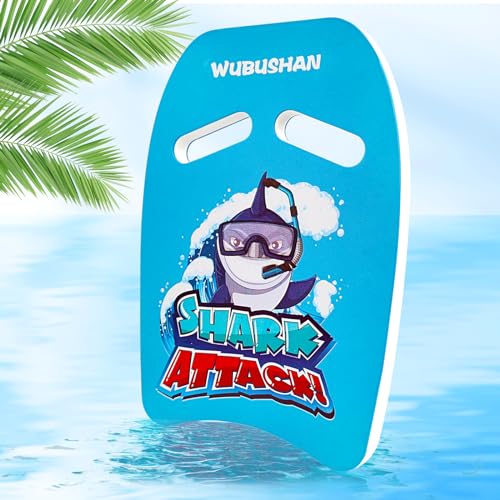 Schwimmbrett Kinder ab 3, Schwimmhilfen Kickboard für Kinder und Erwachsene, Trainingsausrüstung PE Schaumstoff Schwimm Board mit Griffen, Cartoon Muster Schwimmbrett für Schwimmübungen & Training