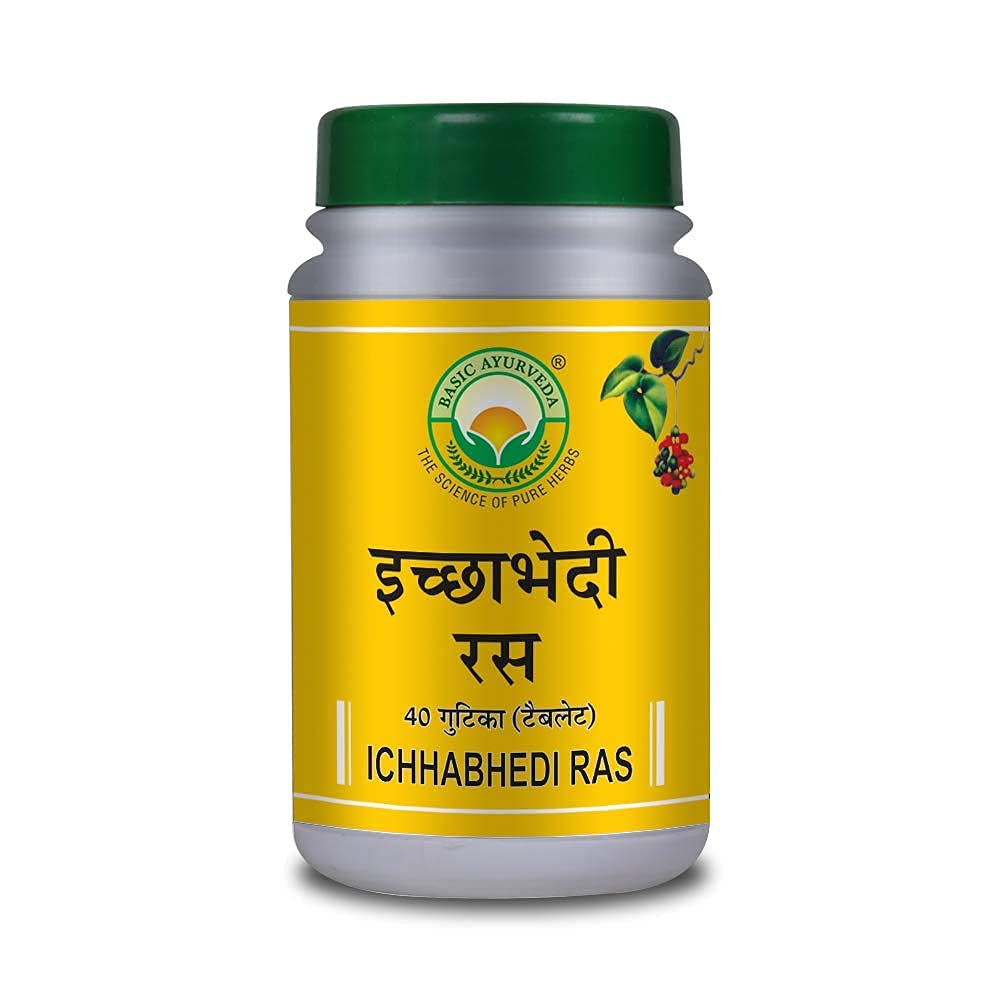 iqra Basic Ayurveda Ichhabhedi Ras (40 Tablet)