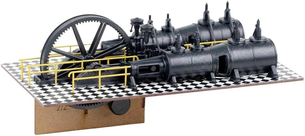 FALLER H0 Steam Engine - Model Kit for Model-Building Enthusiasts & Hobbyists - Unisex