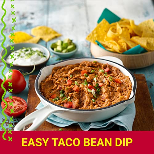 Image of Old El Paso Spicy Fat Free Refried Beans, 16 ounces (Pack of 12)