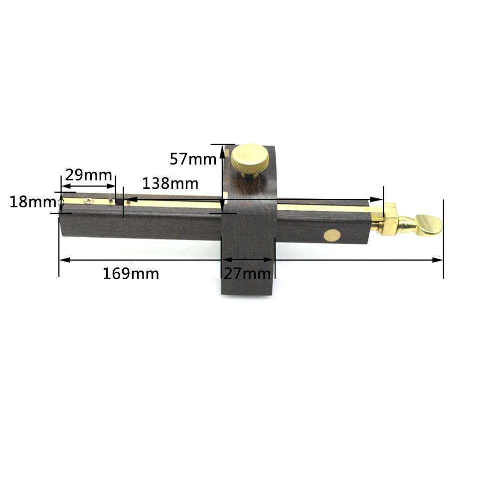 Calibro Di Marcatura Per Legno Con Ruota - Truschino Per Falegnami, Precisione Assoluta - Foto 10