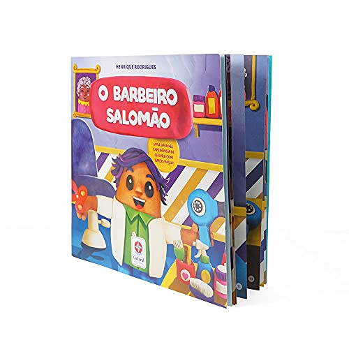 Livro O Barbeiro Salomão Com Super Massa