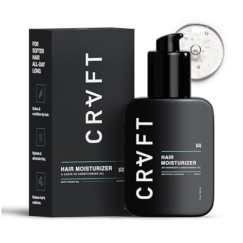 Miniatura 7 de CRVFT - Hidratante para el cabello de 3 onzas PM  Reduce el encrespamiento  suaviza el cabello  Ideal para cabello secodañado  Con aceite de argán