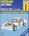 Nissan Altima Automotive Repair Manual: Models Covered : All Nissan Altima Models 1993 Through 1997 (Haynes Automotive Repair Manual Series)