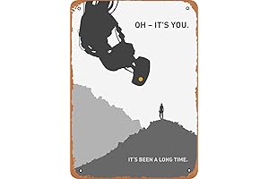 Portal 2 Quote Minimalist Game Quotes Wall Art Decor Tin Sign