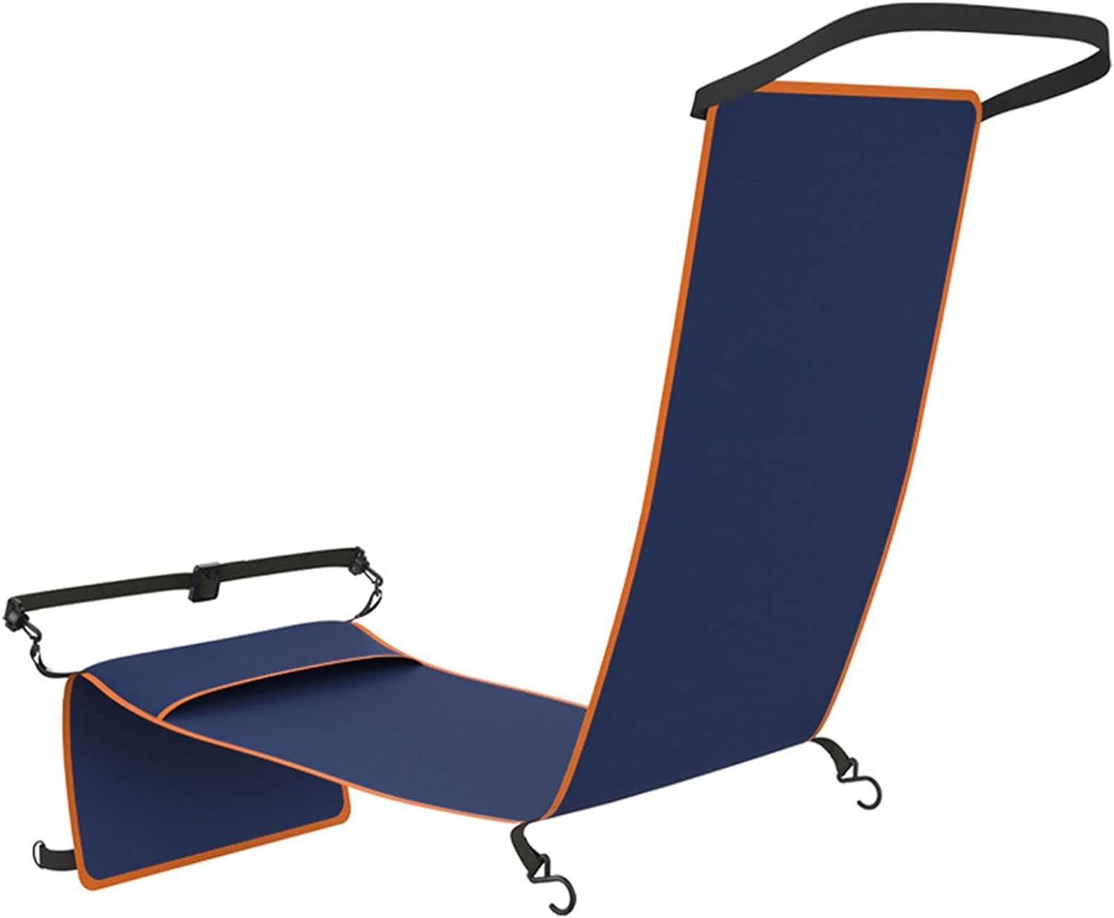Repose-Pieds d'avion pour Enfants CUSMA Noir en Tissu Oxford
