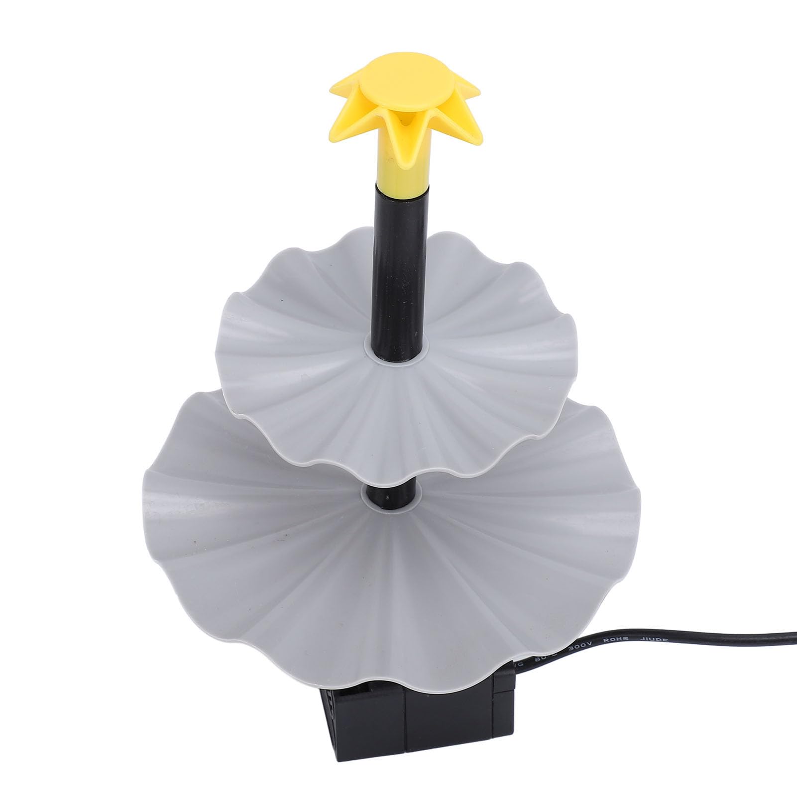 Solar Bird Bath Fontanna wisząca plastikowa hummingbird wodna fontanna zasilana energią słoneczną ogrodową ogród dekoracje trawnikowe