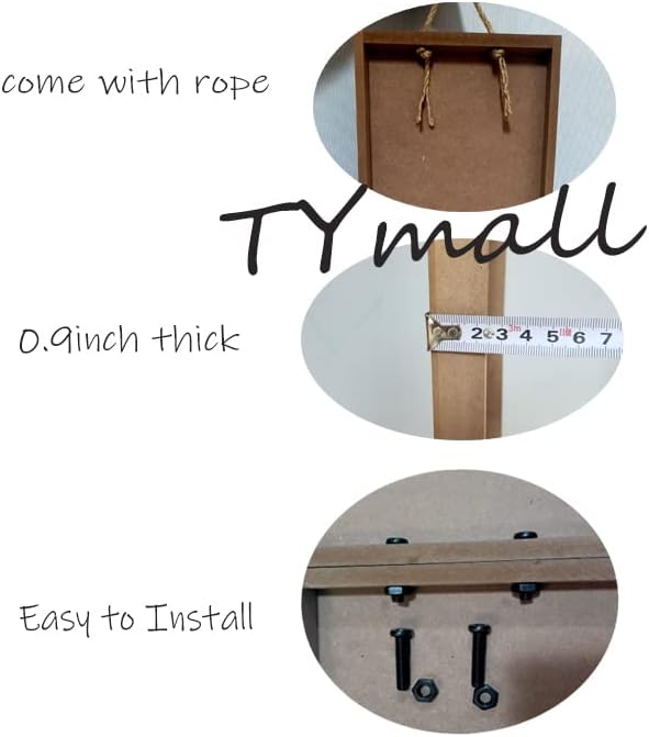 Miniatura 3 de TYmall Letrero de bienvenida con texto en inglés Hello Summer de 8 x 48 pulgadas de alto, de madera, vertical, para porche, casa de campo, entrada