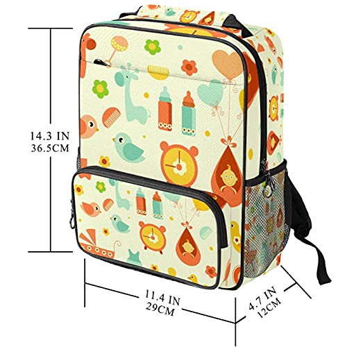 Sac à dos ordinateur portable avec impression mignonne à offrir - 4