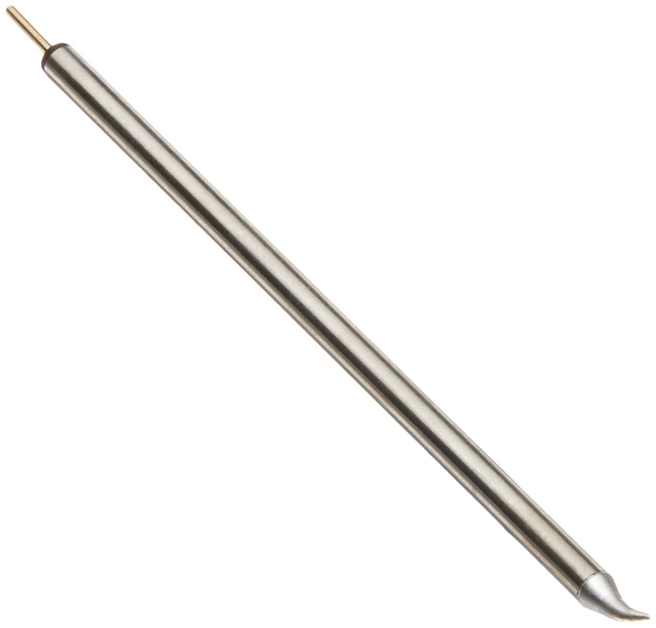 Metcal UFTC-7CNB04 Ultrafine Soldering Tip Cartridge for Most Standard Applications, 775°F Maximum Tip Temperature, Conical Bent, 0.4mm Tip Size, 5.5mm Tip Length