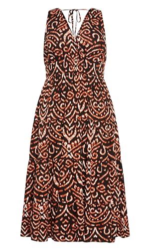 Image of City Chic Women's Maxi Dress - Amara Print