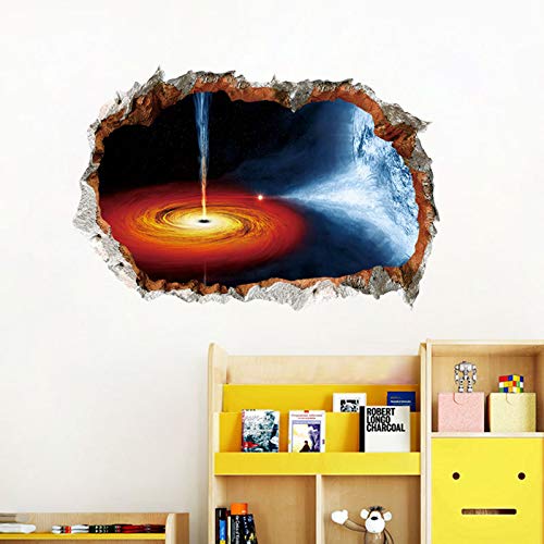Vinilos decorativos 3D efecto agujero negro pack 2 miniatura 4