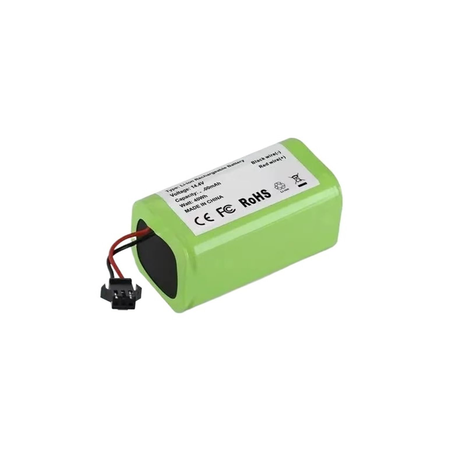 14.4v 2800mAh Li-ion Battery. Compatible For Lefant M210b Robot Vacuum Cleaner M210b Battery (Color : C 3200mah)