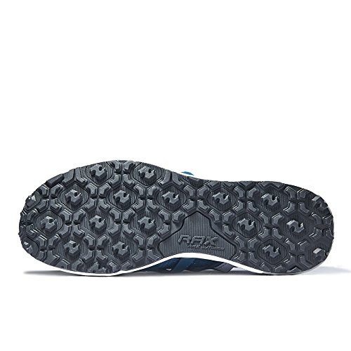 RAX Tênis masculino de secagem rápida antiderrapante para caminhada aquática, Azul, 43