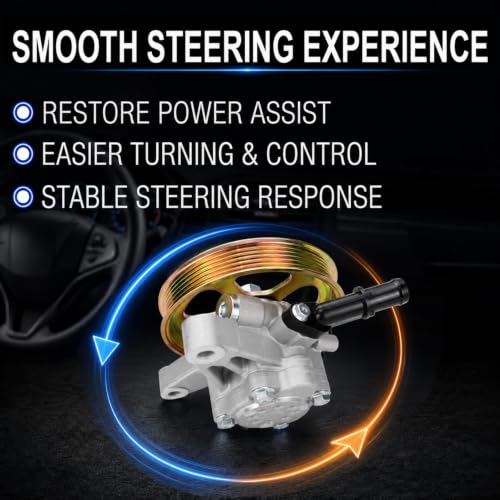 Image of Flecto 21-5494 Power Steering Pump Compatible with Honda Accord Pilot