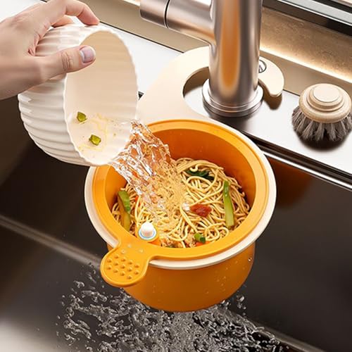 Filtro de residuos de alimentos con diseño eficiente para drenaje 3