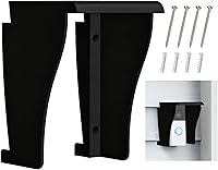 Vista 1 de Cubierta de vinilo para timbre de puerta de timbre de video timbre, cubierta resistente a la intemperie, cubierta antideslumbrante para timbres