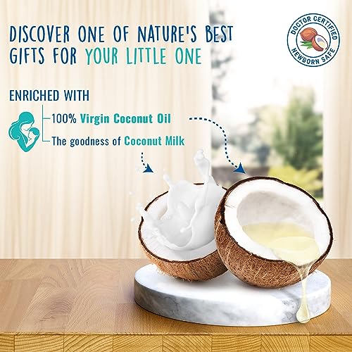 Image of Parachute Advansed Baby Soap for Newborn Babies | Doctor Certified | Virgin Coconut Oil & Coconut Milk | Prevents Dryness | 75gm x 3