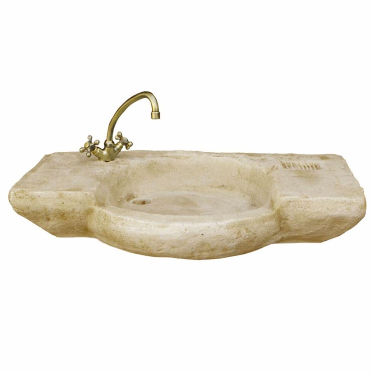 Casa Padrino secesyjna ściana fontanna kobieta z jug gray wys. 110 cm - elegancka fontanna ogrodowa - dekoracja ogrodowa kamień fontanna - barokowa i secesyjna dekoracja ogrodu akcesoria